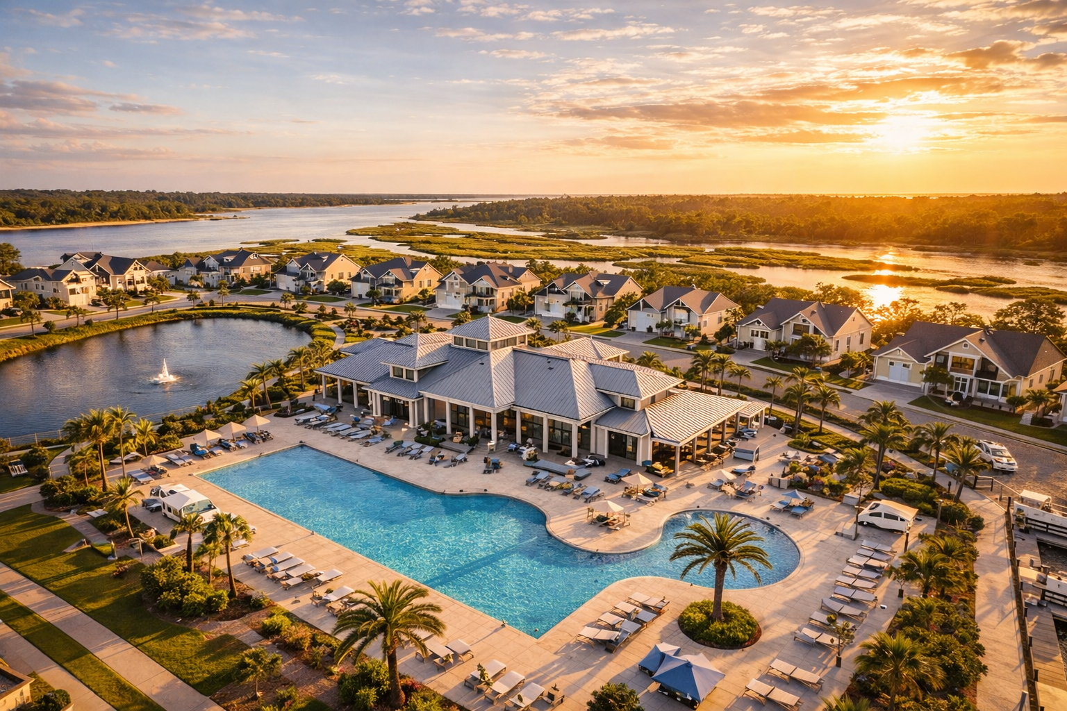 Community Pool & Clubhouse